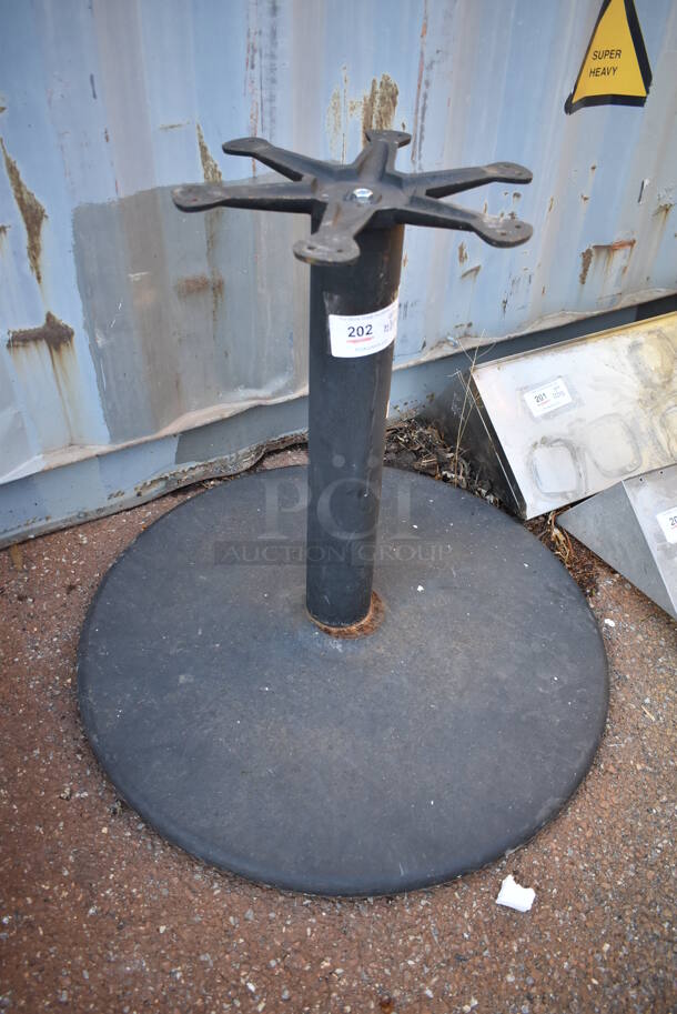 Metal Table Base. 34x34x28 - Image 2 of 3