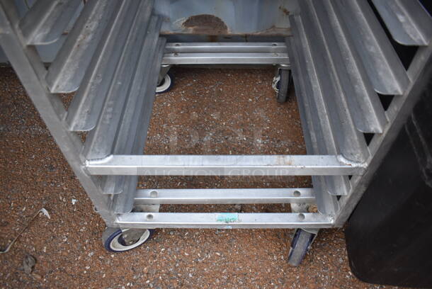 Metal Commercial Pan Transport Rack on Commercial Casters. 20.5x26x70 - Image 4 of 4