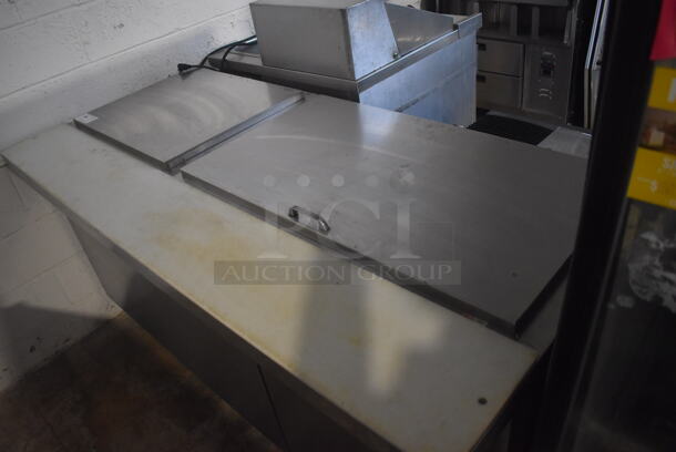 Continental SW72-30M Stainless Steel Commercial Prep Table on Commercial Casters. 115 Volts, 1 Phase. 72x34x38. Tested and Working! - Image 2 of 8