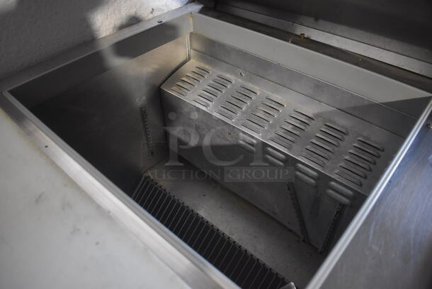 Continental SW72-30M Stainless Steel Commercial Prep Table on Commercial Casters. 115 Volts, 1 Phase. 72x34x38. Tested and Working! - Image 4 of 8