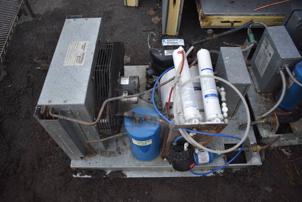 2 Harford Walk In Boxes That Make One 14'x6'x7' Combo Box w/ Tecumseh AK167ET-045-A4 208-230 Volt, 1 Phase Compressor, Tecumseh AW613ET-111-J7 208-230 Volt, 1 Phase Compressor, Bohn LET065BSWGJ 208-230 Volt, 1 Phase Condenser and Bohn ADT065ASWGJ 115 Volt, 1 Phase Condenser. Pictures of Unit Before Disassembly Are Included In The Listing. 2 Times Your Bid! - Image 7 of 12