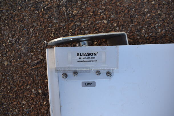 Eliason Metal Swinging Kitchen Door. 35.5x3x83 - Image 3 of 4