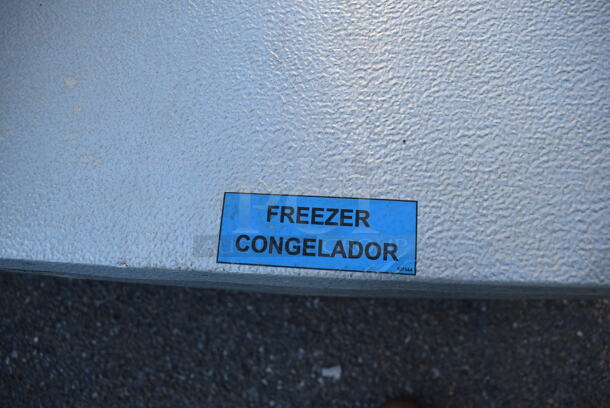 Norlake 6'x8' SELF CONTAINED Walk In Freezer Box w/ Copeland RF42C1E-CAV-101 Compressor and Norlake CPF100DC-A Condenser. 208-230 Volts, 1 Phase. Pictures of Unit Before Disassembly Are Included In The Listing - Image 6 of 10