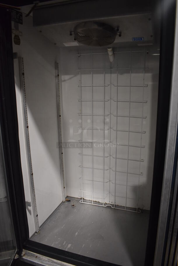 CustomCool GDF1SC Stainless Steel Commercial Single Door Reach In Cooler Merchandiser. 115/208 Volts, 1 Phase. 38x34x78 - Image 6 of 8