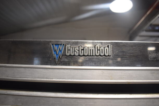 CustomCool GDF1SC Stainless Steel Commercial Single Door Reach In Cooler Merchandiser. 115/208 Volts, 1 Phase. 38x34x78 - Image 7 of 8