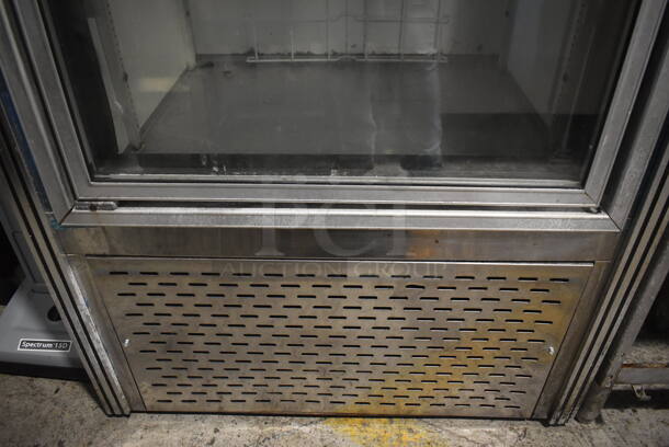 CustomCool GDF1SC Stainless Steel Commercial Single Door Reach In Cooler Merchandiser. 115/208 Volts, 1 Phase. 38x34x78 - Image 8 of 8