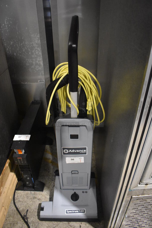 Advance Nilfisk Spectrum 15D Vacuum Cleaner. 115 Volts, 1 Phase. 15x13x45. Tested and Working! - Image 1 of 7