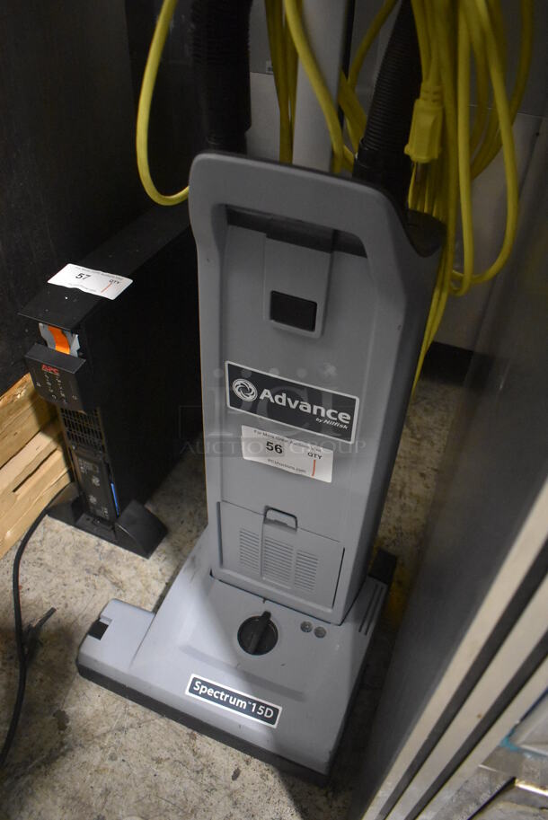 Advance Nilfisk Spectrum 15D Vacuum Cleaner. 115 Volts, 1 Phase. 15x13x45. Tested and Working! - Image 3 of 7