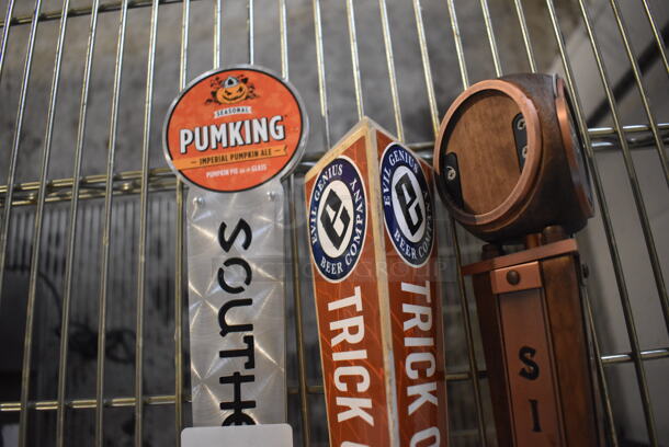 3 Various Beer Tower Tap Handles; Pumking, Trick or Treat and Sierra. 12", 12", 14". 3 Times Your Bid! - Image 4 of 4