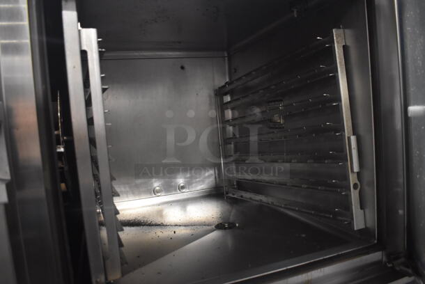 2 2013 Alto Shaam Stainless Steel Commercial Electric Powered Combitherm Convection Ovens; Models 10.18 ES and 7.14 ES. 440-480 Volts, 3 Phase. 46x43x72. 2 Times Your Bid! - Image 4 of 10