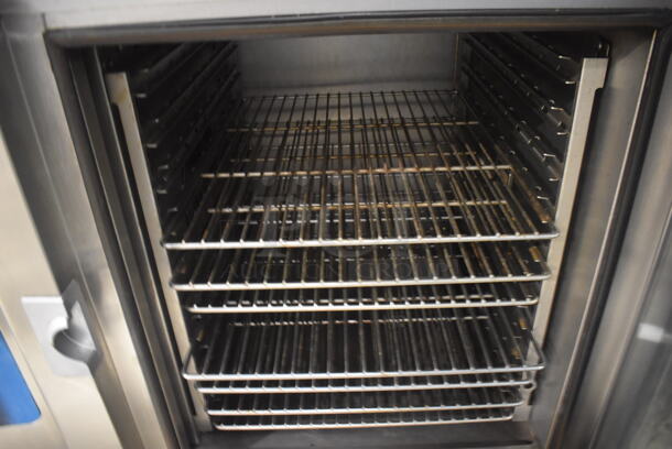 2 2013 Alto Shaam Stainless Steel Commercial Electric Powered Combitherm Convection Ovens; Models 10.18 ES and 7.14 ES. 440-480 Volts, 3 Phase. 46x43x72. 2 Times Your Bid! - Image 5 of 10