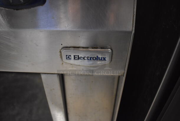 2013 Electrolux 584132 Stainless Steel Commercial Floor Style Electric Powered 4 Burner Range w/ Under Shelf. 208 Volts, 3 Phase. 40x36x38 - Image 9 of 9