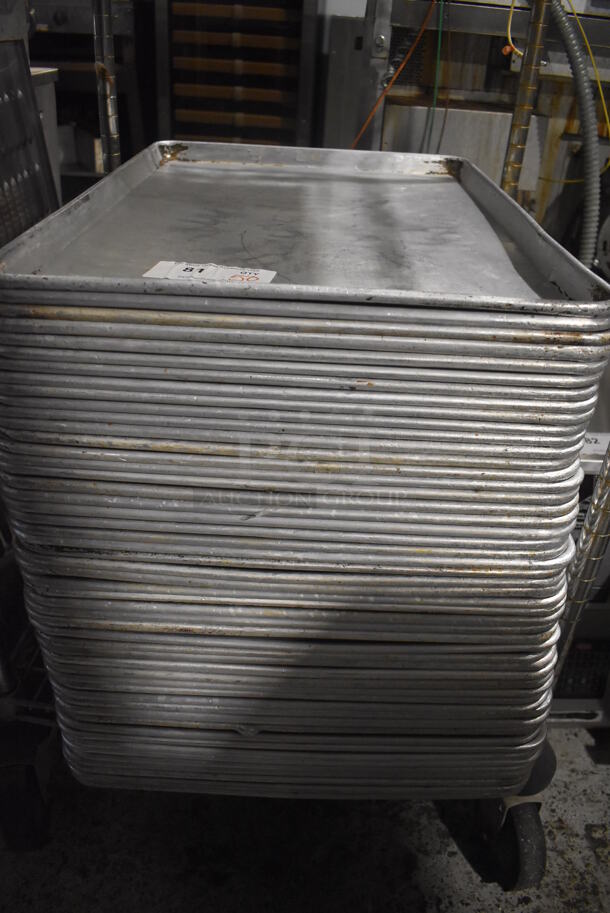 50 Metal Full Size Baking Pans. 18x26x1. 50 Times Your Bid! - Image 4 of 4