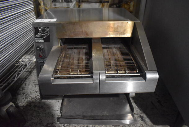 Hatco ITQ-1750-2C Stainless Steel Commercial Countertop Double Conveyor Oven. 208 Volts, 1 Phase. 20x29x17 - Image 2 of 8