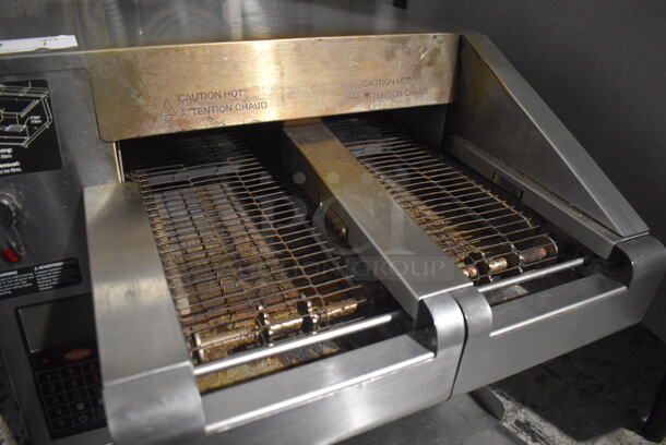 Hatco ITQ-1750-2C Stainless Steel Commercial Countertop Double Conveyor Oven. 208 Volts, 1 Phase. 20x29x17 - Image 3 of 8