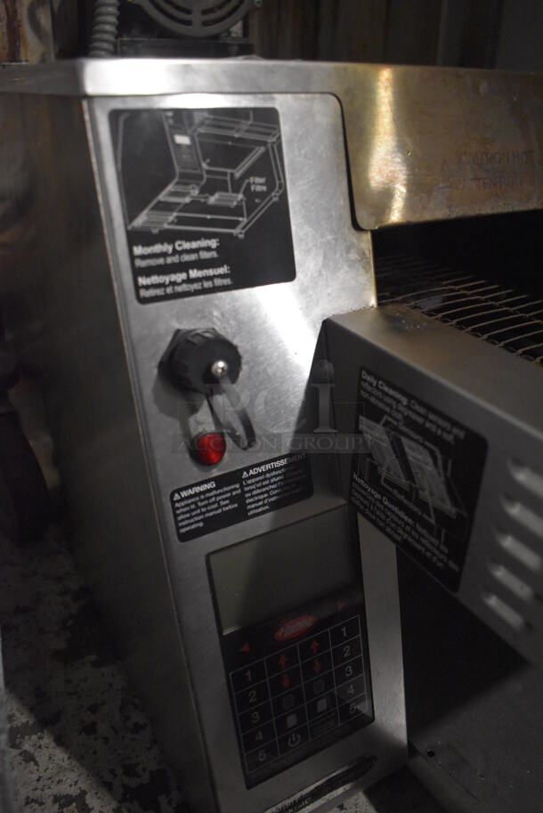 Hatco ITQ-1750-2C Stainless Steel Commercial Countertop Double Conveyor Oven. 208 Volts, 1 Phase. 20x29x17 - Image 5 of 8