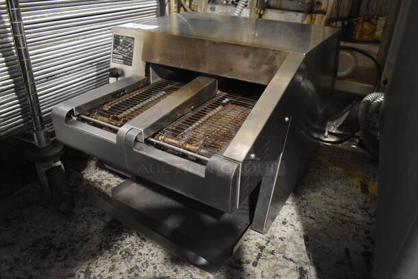 Hatco ITQ-1750-2C Stainless Steel Commercial Countertop Double Conveyor Oven. 208 Volts, 1 Phase. 20x29x17 - Image 7 of 8