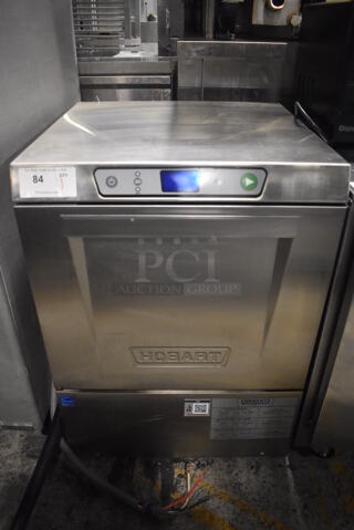 LATE MODEL! Hobart LXEH Stainless Steel Commercial Undercounter Dishwasher. 120/208-240 Volts, 1 Phase. 24x24x34