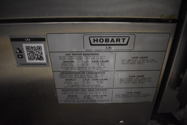 LATE MODEL! Hobart LXEH Stainless Steel Commercial Undercounter Dishwasher. 120/208-240 Volts, 1 Phase. 24x24x34 - Image 5 of 8