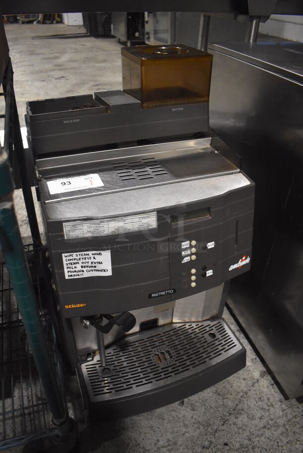 Schaerer Ambiente Stainless Steel Commercial Countertop Coffee Espresso Machine w/ Steam Wand. 210 Volts. 17x21x31 - Image 3 of 7