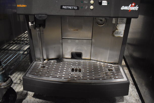 Schaerer Ambiente Stainless Steel Commercial Countertop Coffee Espresso Machine w/ Steam Wand. 210 Volts. 17x21x31 - Image 6 of 7