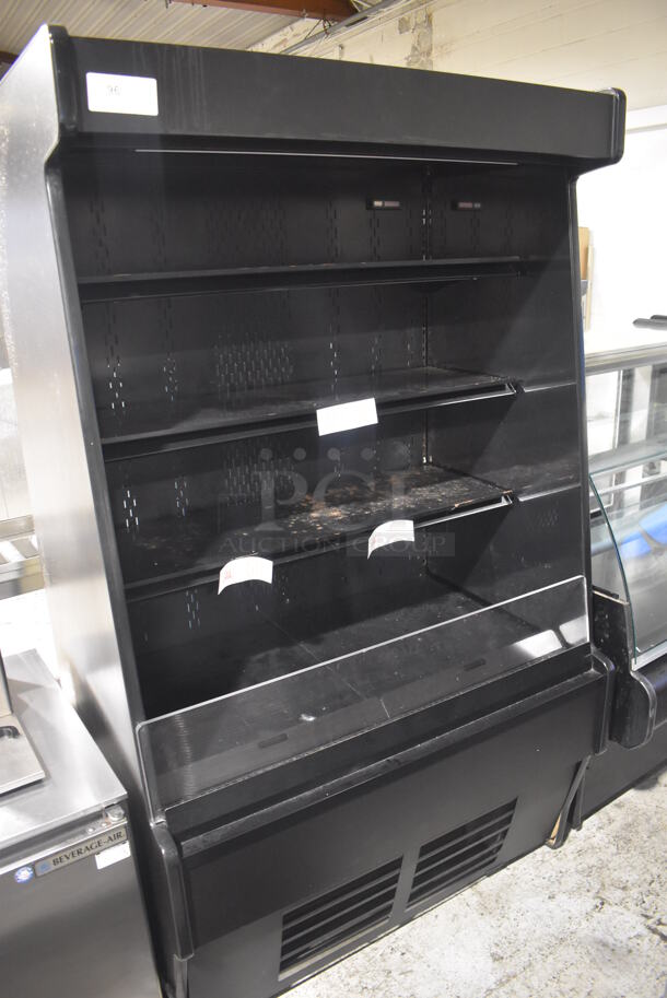 Structural Concepts Oasis CO4778R Metal Commercial Open Grab N Go Merchandiser w/ Metal Shelves. 115/230 Volts, 1 Phase. 47x33x81