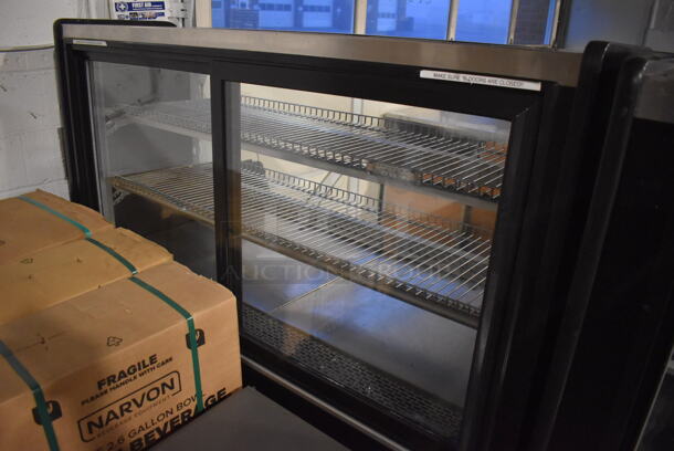 Southern Fixtures BCX-5-PANI Metal Commercial Floor Style Deli Display Case Merchandiser. 62x36x56. Tested and Working! - Image 2 of 8