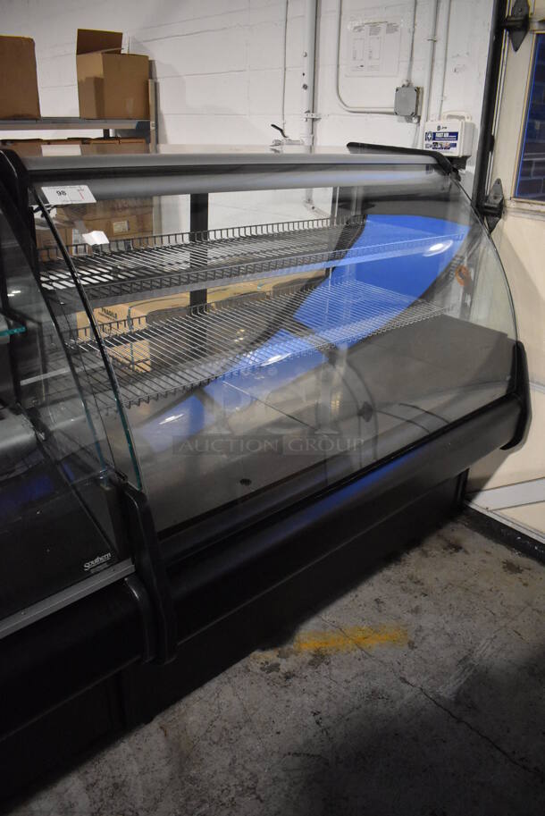Southern Fixtures BCX-5-PANI Metal Commercial Floor Style Deli Display Case Merchandiser. 62x36x56. Tested and Working! - Image 6 of 8