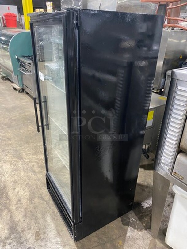 True Commercial Single Door Reach In Cooler Merchandiser! With View Through Door! Poly Coated Racks! Model: GDM12 SN: 3502503 115V 60HZ 1 Phase - Image 2 of 8