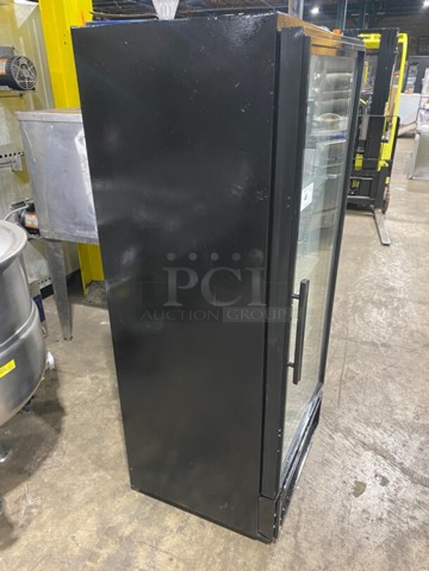True Commercial Single Door Reach In Cooler Merchandiser! With View Through Door! Poly Coated Racks! Model: GDM12 SN: 3502503 115V 60HZ 1 Phase - Image 3 of 8