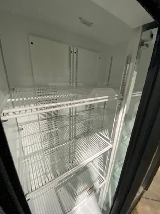 Carrier Commercial 2 Door Reach In Cooler Merchandiser! With View Through Doors! With Poly Coated Racks! Model: MC1100 SN: 2007X73529 - Image 5 of 8