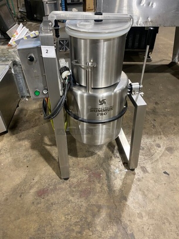 Spinning Grillers Commercial Heavy Duty VCM Vertical Cutter/ Mixer/ Mincer! All Stainless Steel! 220V 3 Phase - Image 1 of 8