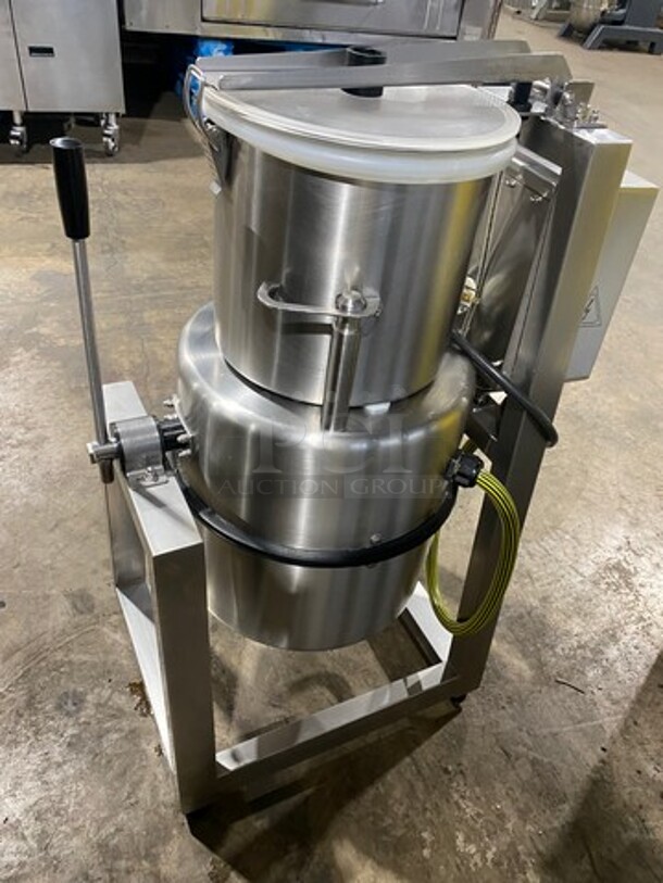 Spinning Grillers Commercial Heavy Duty VCM Vertical Cutter/ Mixer/ Mincer! All Stainless Steel! 220V 3 Phase - Image 4 of 8
