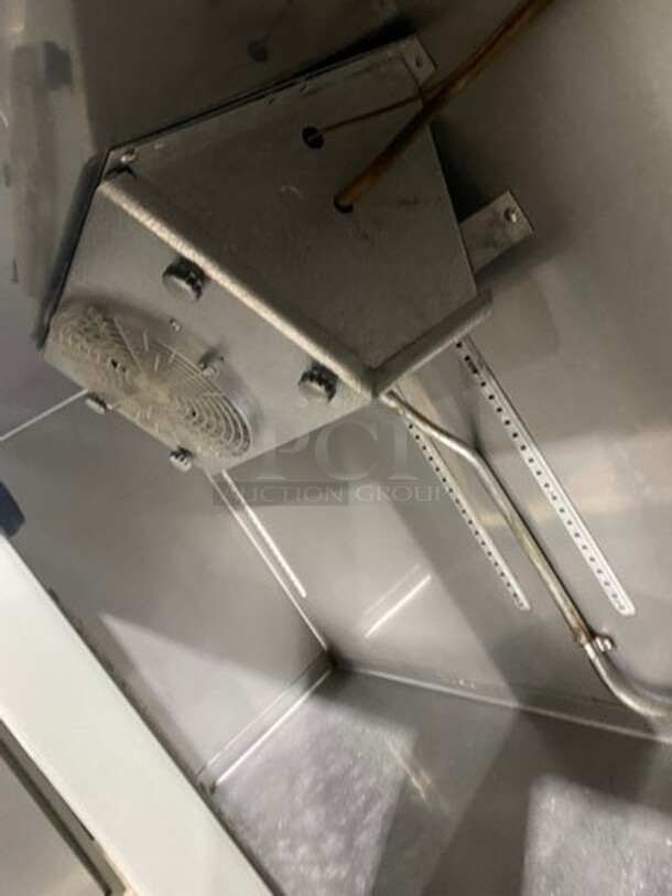 Commercial 2 Door Back Bar Cooler! All Stainless Steel! On Legs! - Image 6 of 7