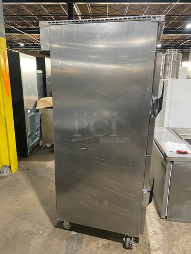 FWE Commercial Electric Powered Rethermalization/ Holding Cabinet! With Solid Split Doors! All Stainless! On Casters! Model: RH18HO SN: 133676602 60HZ 1 Phase - Image 3 of 8