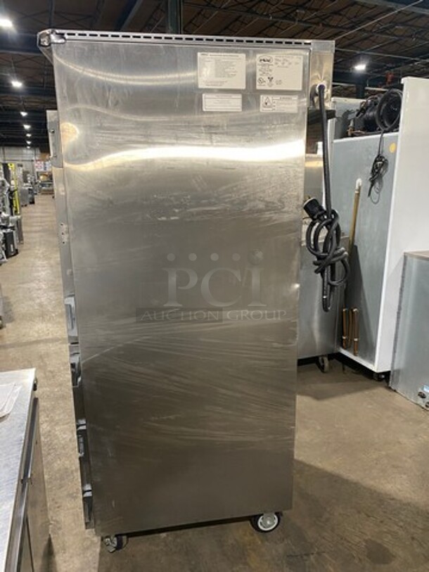 FWE Commercial Electric Powered Rethermalization/ Holding Cabinet! With Solid Split Doors! All Stainless! On Casters! Model: RH18HO SN: 133676602 60HZ 1 Phase - Image 4 of 8