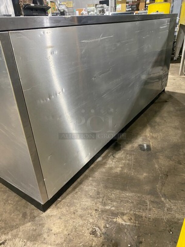 True Commercial 3 Door Back Bar Cooler! With View Through Doors! Poly Coated Racks! Model: TBB4G SN: 1204071 115V 60HZ 1 Phase - Image 4 of 7