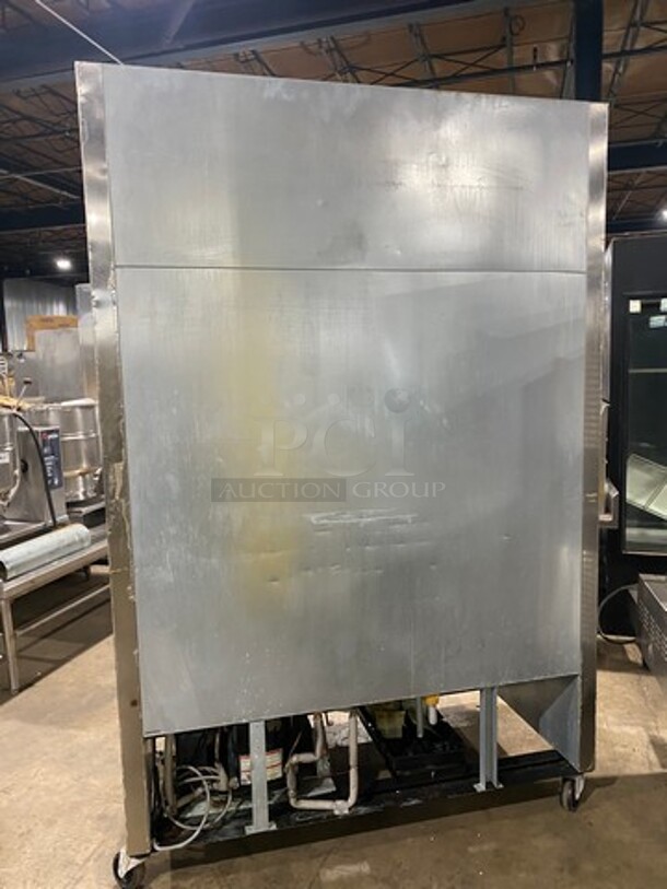 Blue Air Commercial 2 Door Reach In Freezer! All Stainless Steel! On Casters! Model: BASF2 SN: LTF2N040001 115V 60HZ 1 Phase - Image 3 of 8