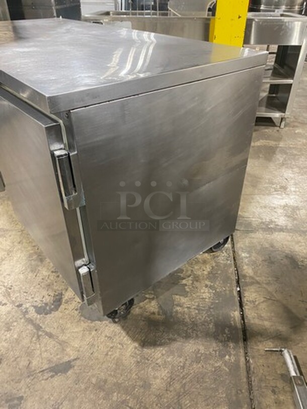 Beverage Air Commercial 2 Door Lowboy/Worktop Cooler! All Stainless Steel! On Casters! Model: WTR60A SN: 5902580 115V 60HZ 1 Phase - Image 2 of 8