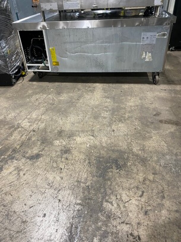 Ikon Commercial Refrigerated Chef Base! With 2 Drawer Storage Space! All Stainless Steel! On Casters! Model: KCBR60 SN: KCBR608145173 115V 60HZ 1 Phase - Image 4 of 8