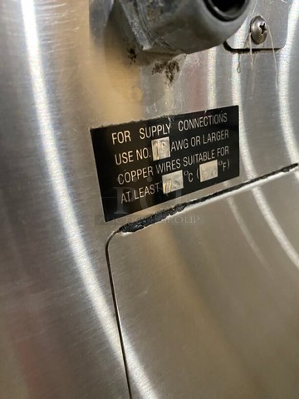 Alto Shaam Electric Powered Commercial Under The Counter COOK-N-HOLD Oven! All Stainless Steel! - Image 7 of 8
