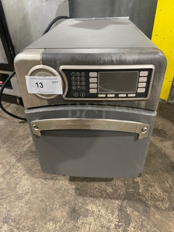 LATE MODEL! 2016 Turbo Chef Commercial Countertop Rapid Cook Oven! On Small Legs! Model: NGO SN: NGOD28738 208/240V 60HZ 1 Phase - Image 1 of 8
