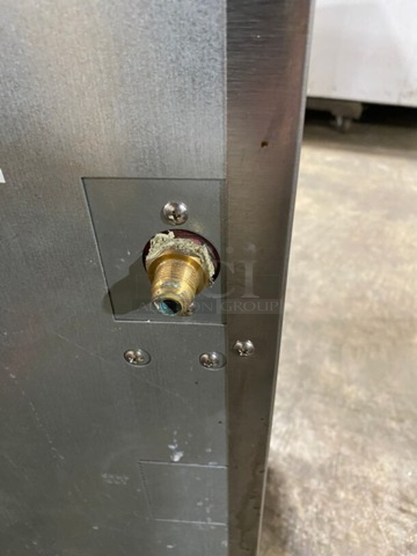 Hoshizaki Commercial Countertop Ice/Water Machine Dispenser Combo! All Stainless Steel! On Legs! Model: DCM500BAHOS SN: H04995D 115V 60HZ 1 Phase - Image 6 of 9