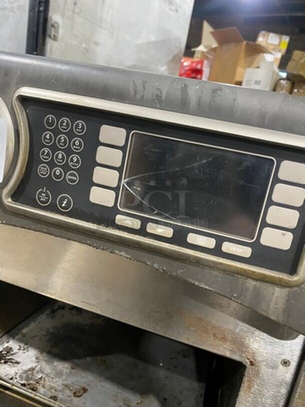 LATE MODEL! 2016 Turbo Chef Commercial Countertop Rapid Cook Oven! On Small Legs! Model: NGO SN: NGOD28738 208/240V 60HZ 1 Phase - Image 7 of 8