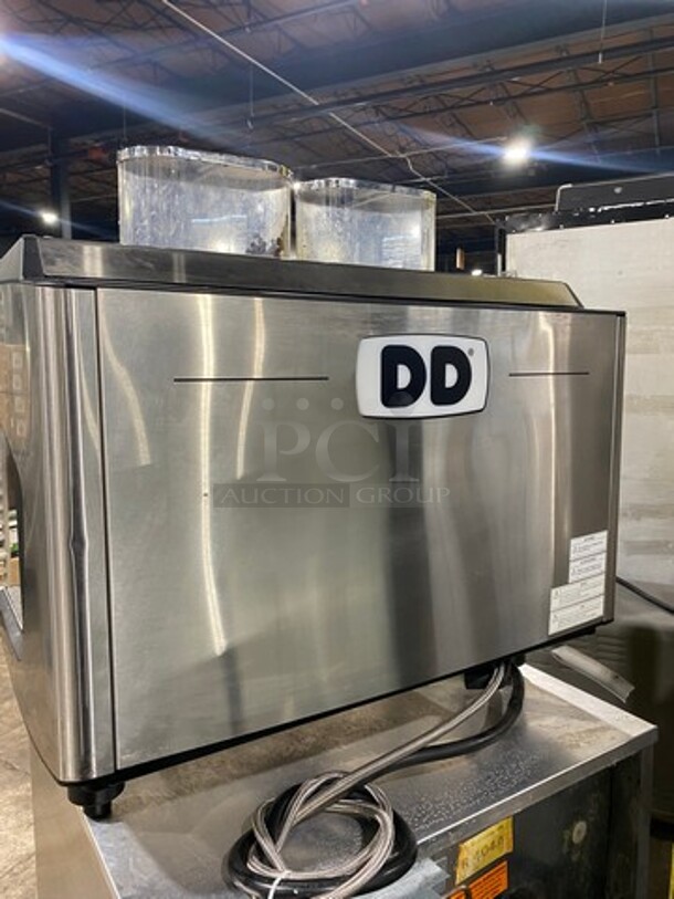 WOW! LATE MODEL! Dunkin Donuts Edition! Schaerer Commercial Countertop 2 Group Espresso Machine! With Steam Lines! Stainless Steel! On Small Legs! - Image 3 of 11