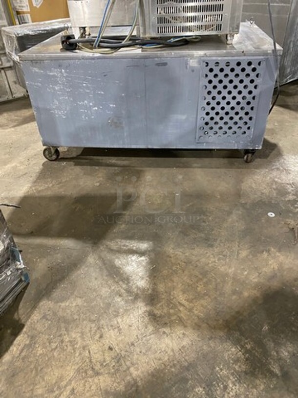 Leader Commercial 2 Drawer Chef Base/Equipment Stand! All Stainless Steel! On Casters! Model: LB48S/C SN: PU05M0037C 115V 60HZ 1 Phase - Image 3 of 7