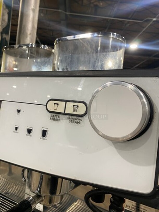 WOW! LATE MODEL! Dunkin Donuts Edition! Schaerer Commercial Countertop 2 Group Espresso Machine! With Steam Lines! Stainless Steel! On Small Legs! - Image 6 of 11