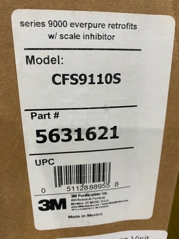 NEW! IN THE BOX! Water Filtration Replacement Cartridge! PLEASE DO RESEARCH BEFORE BIDDING! - Image 2 of 6