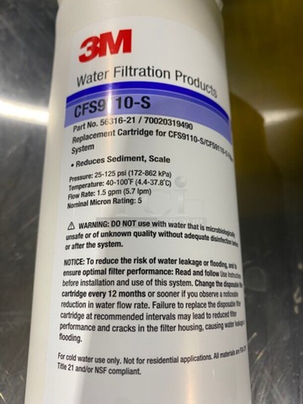NEW! IN THE BOX! Water Filtration Replacement Cartridge! PLEASE DO RESEARCH BEFORE BIDDING! - Image 4 of 6