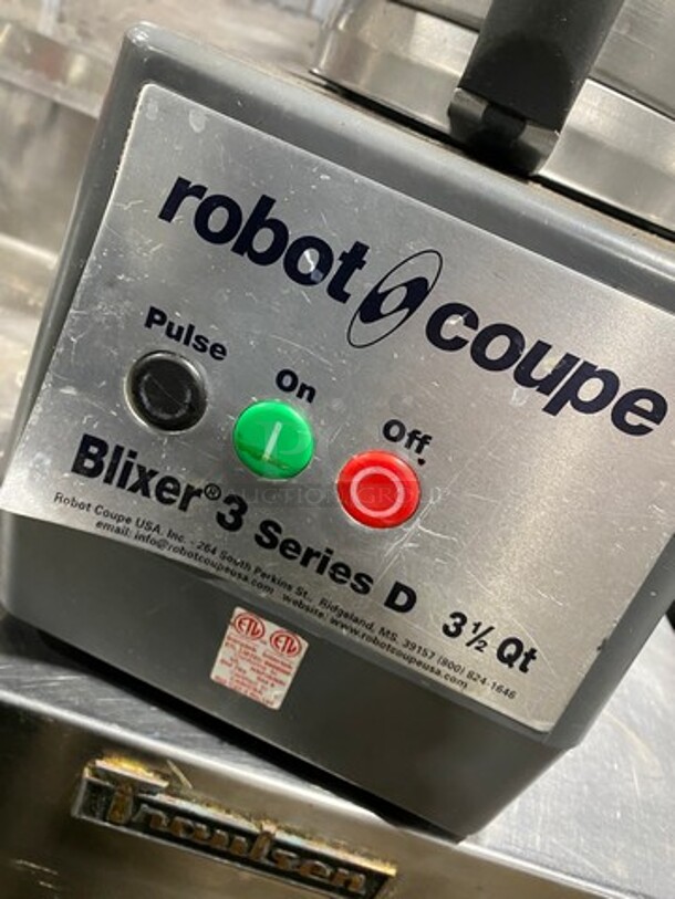 Robot Coupe Commercial Countertop Food Processor/Chopper Machine! All Stainless Steel! - Image 6 of 10